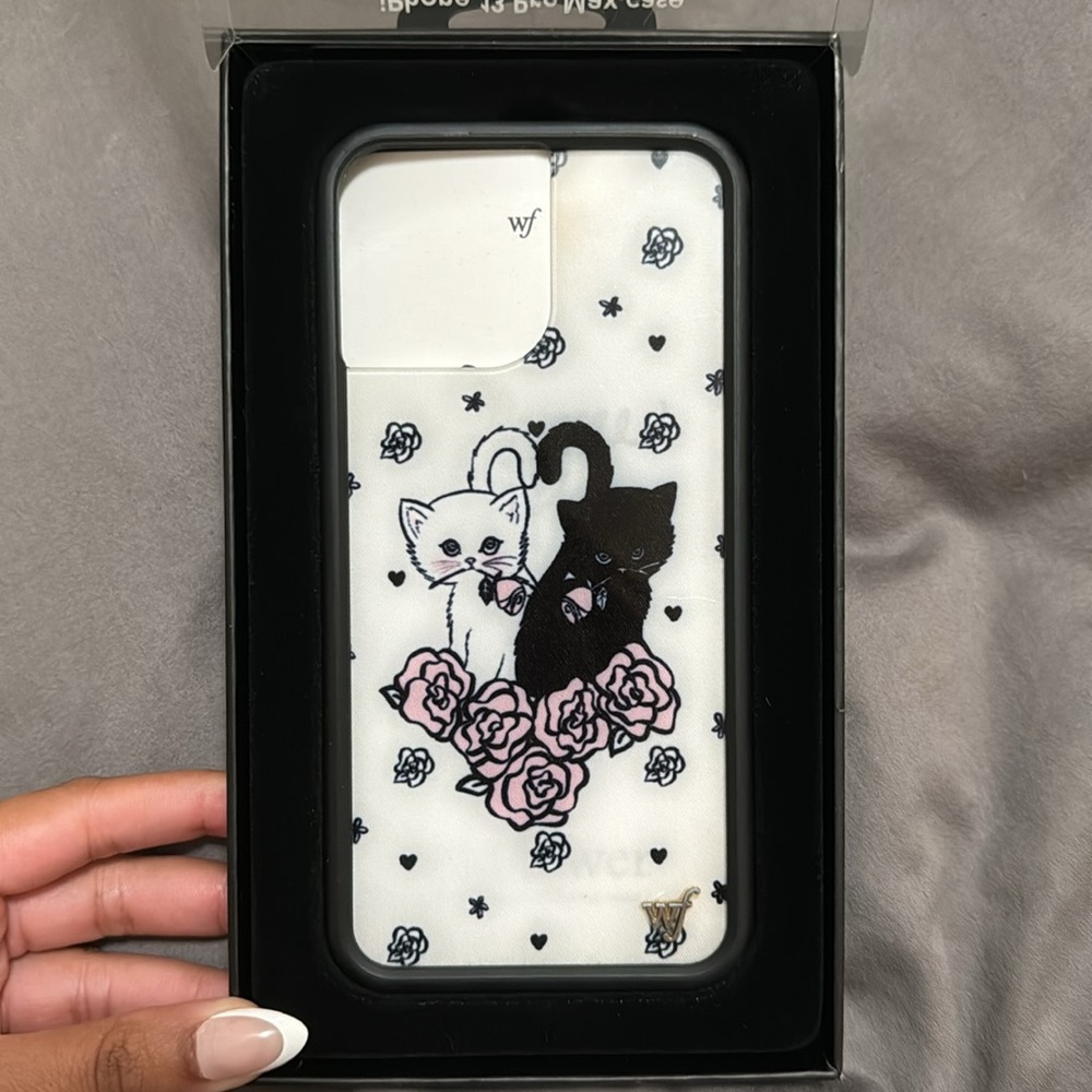 Kittens Wildflower iPhone 13 Pro Max Case